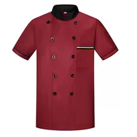 Красный короткий топ (три стержня)