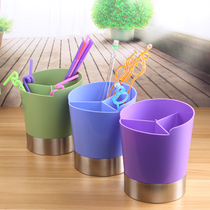 Bar distribution box straw seat milk tea shop special storage box tube suction tube box wine stick spoon tableware dispenser