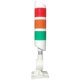 Three-color light LED multi-layer warning light alarm indicator light 24v sound and light alarm tower light machine tool signal light