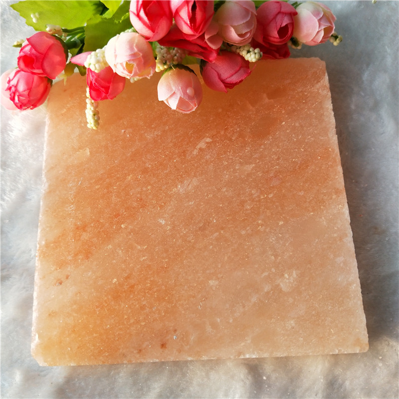 Salt Plate Himalayan Natural Rose Rock Salt Plate Powder Salt Red Salt Crystal Brick Sweat Steamed House Crystal Large Salt Block