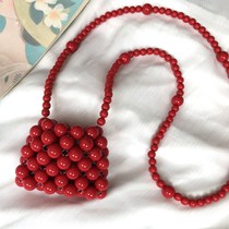 Handmade bag diy material bag summer homemade shoulder bag handbag with style relief small fragrance mini bag summer