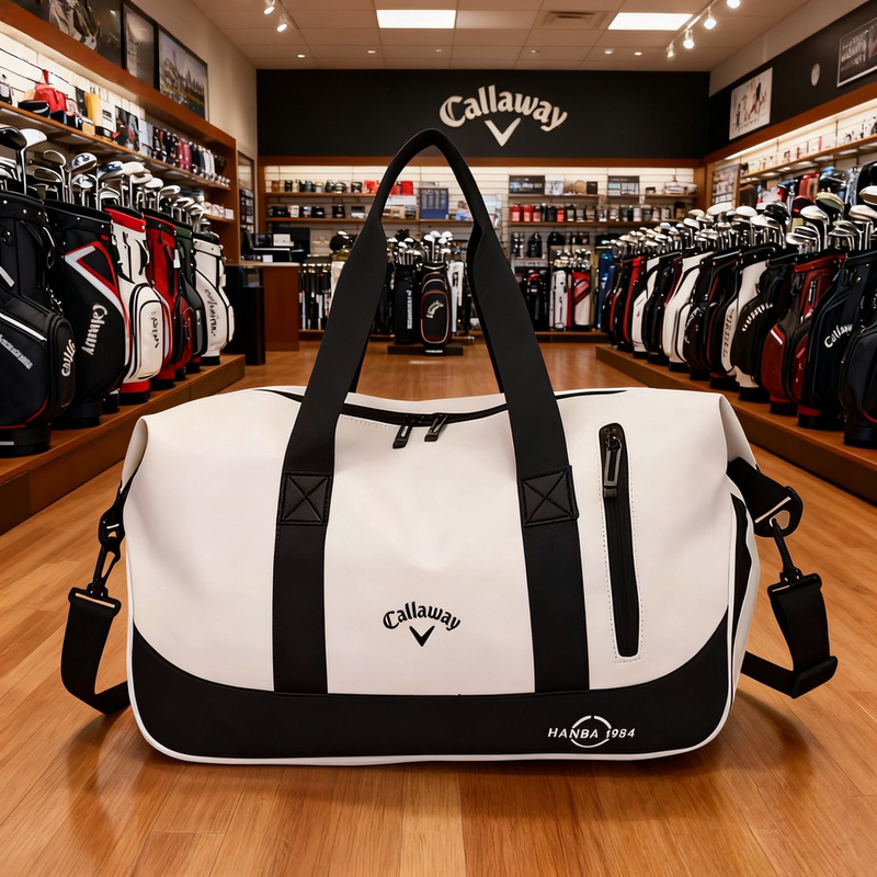 New Golf Clothing Bag, Golf Bag, Waterproof Dry and Wet Separation, Men's and Women's Handbag, Large Capacity Fitness Handbag