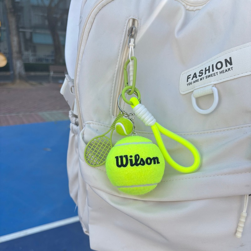 Tennis Racket Set with Accessories, Car Decoration, Couple Gift, Wilson Prize, Souvenir, Backpack Decoration Tennis Racket Set with Accessories, Car Decoration, Couple Gift, Wilson Prize, Souvenir, Backpack Decoration