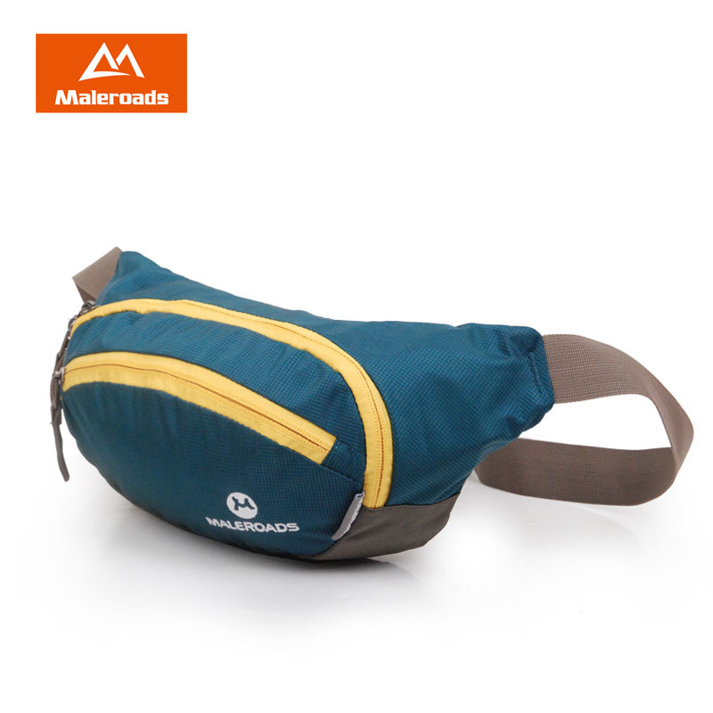 Mailus Outdoor Waist Bag for Men and Women, Running Waist Bag, Cycling Waist Bag, Sports Crossbody Bag, Portable Mountaineering Close-Fitting Waist Bag