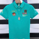 Summer embroidered trendy brandy polo shirt men's short-sleeved letters new versatile Korean version lapel T-shirt Internet Celebrity half sleeves