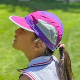 США в воскресенье днем ​​детские солнцезащитные кремы для солнца Спортивная шляпа Ушная шапка разборка 2 и 1