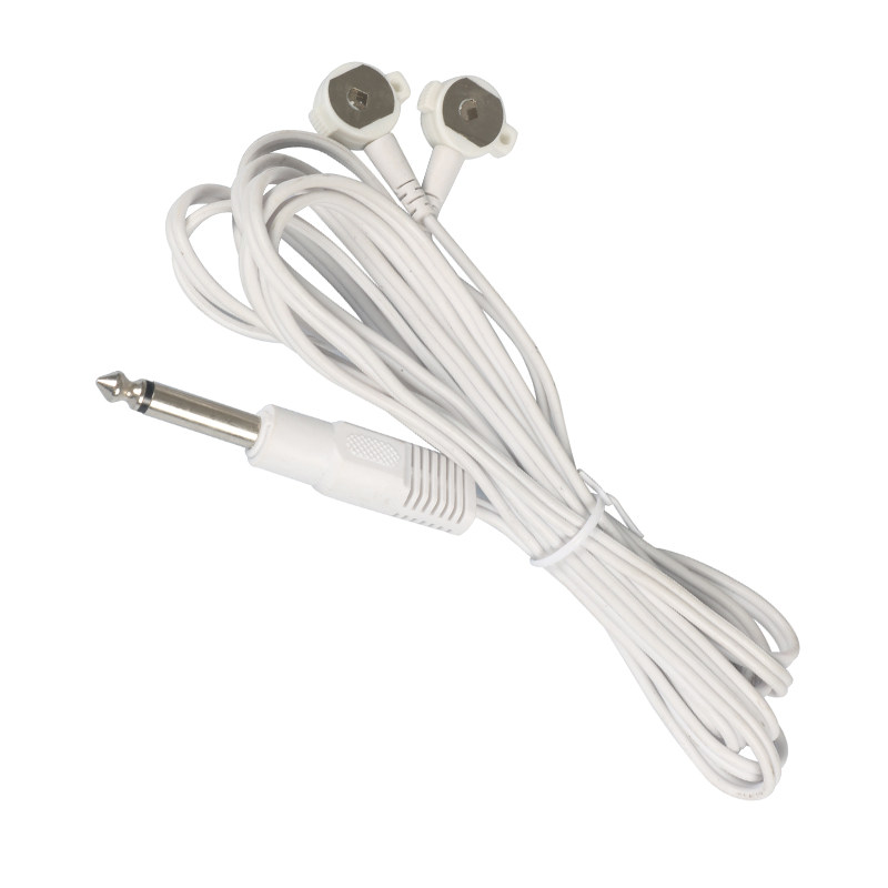 White glove button line electrotherapy gloves wire DDS special wire biological instrument connection pin type wire