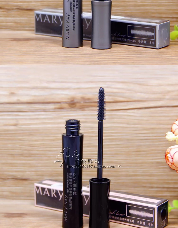 Mary Kay tình yêu dư thừa sợi mascara nuôi dưỡng 8g nữ thêm dài không thấm nước dày uốn cong màu xanh đen chính hãng - Kem Mascara / Revitalash