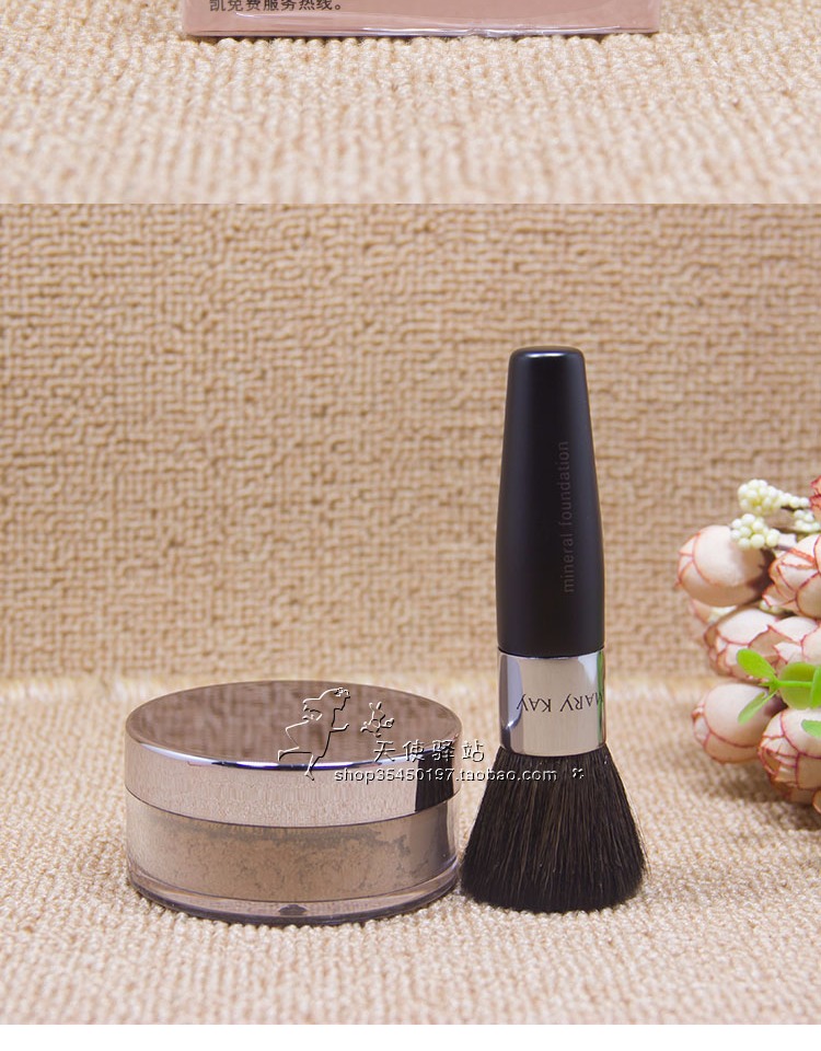 Mary Kay Mine Sử dụng hai lần bột lỏng mật ong phấn trang điểm làm sáng màu da che khuyết điểm lâu trôi không thấm nước kiểm soát dầu chính hãng - Quyền lực phấn phủ missha