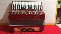 Second-hand hand wind Parrot brand 72 bass accordion