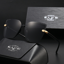 2020 Korean version polarized sunglasses Womens fashion sunglasses Net red street shot trend square travel driving UV protection