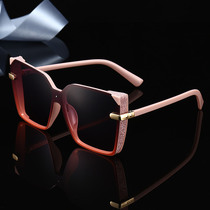 Square sunglasses womens polarized fashion net red street shot driving square sunglasses powder anti-UV trend Korean version