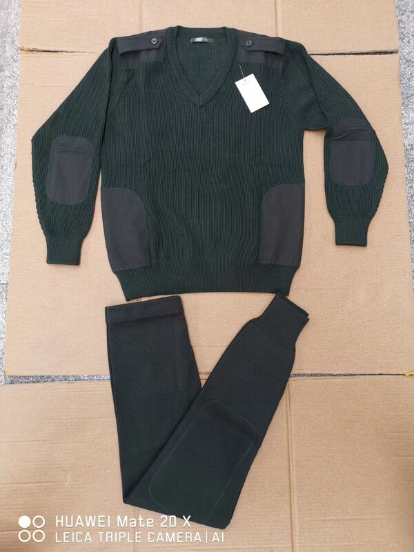 Authentic Olive Green Cadre Sweater Pants V Neck Woolen Sweater Wool Pants Authentic Olive Green Cadre Sweater Pants V Neck Woolen Sweater Wool Pants