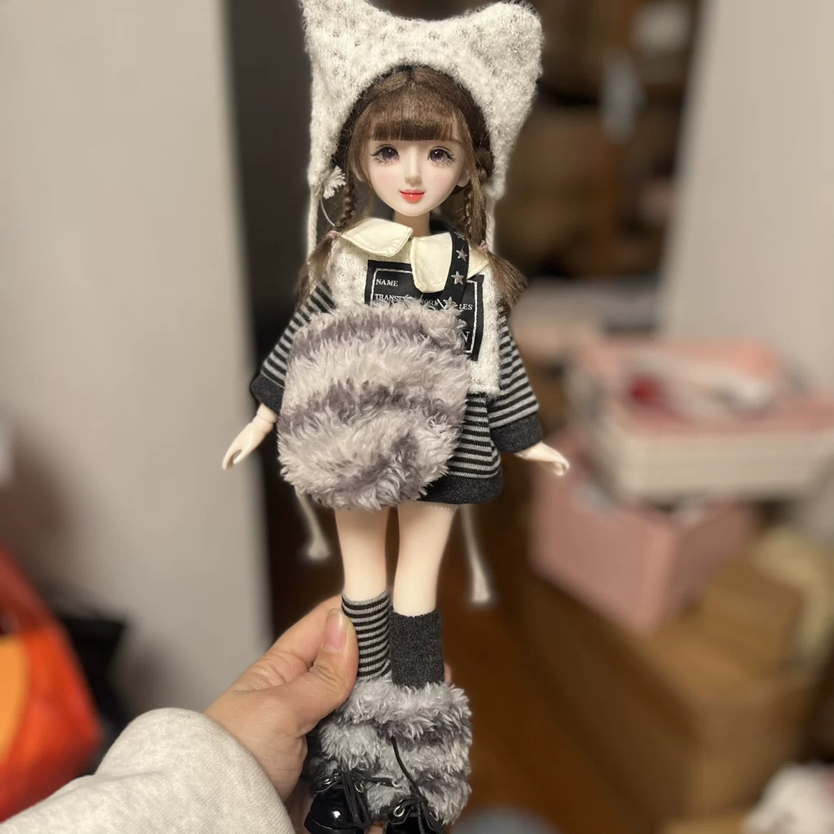 Кукла, игрушка для переодевания, кукла с движущимися частями, 3D