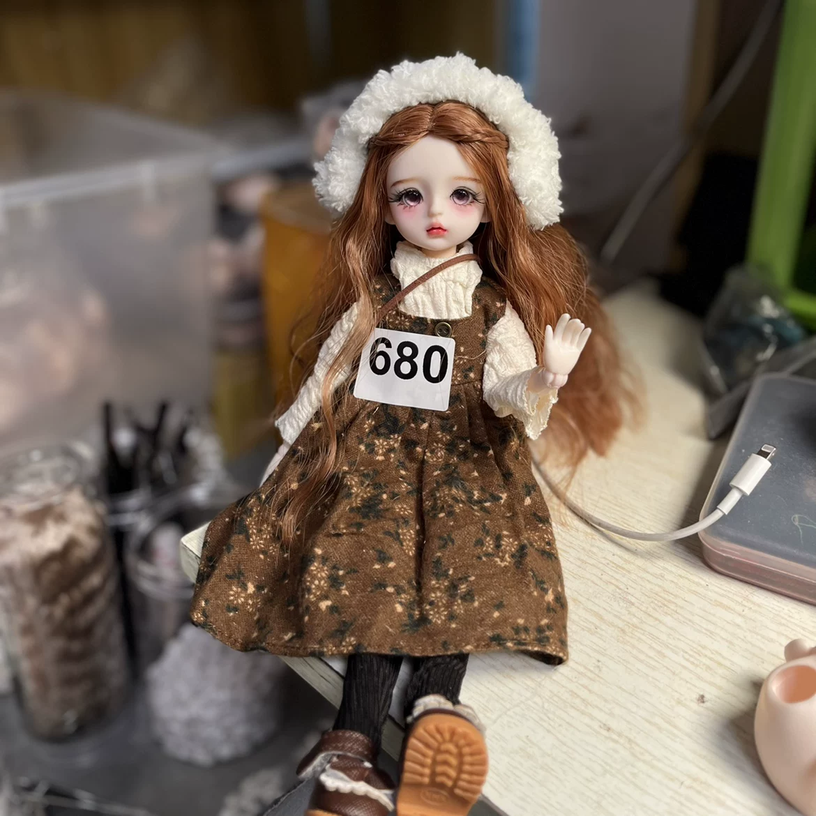 Кукла, игрушка для переодевания, кукла с движущимися частями, 3D