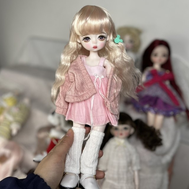 30cm ແຕ່ງຫນ້າ 6 ຈຸດ doll BJD22 ຮ່ວມ dress-up ສາວ toy Princess doll ຂອງຂວັນວັນເກີດຂອງເດັກນ້ອຍ