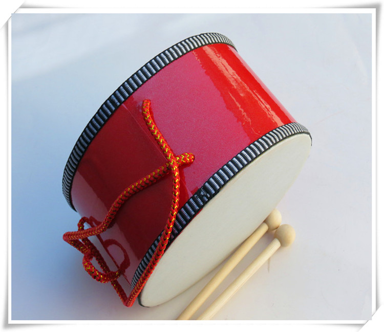 Orff bộ gõ trống Hàn Quốc giáo dục sớm trống trẻ em nhạc đồ chơi trống cầm tay trống hoạt hình các loại đồ chơi âm nhạc cho bé