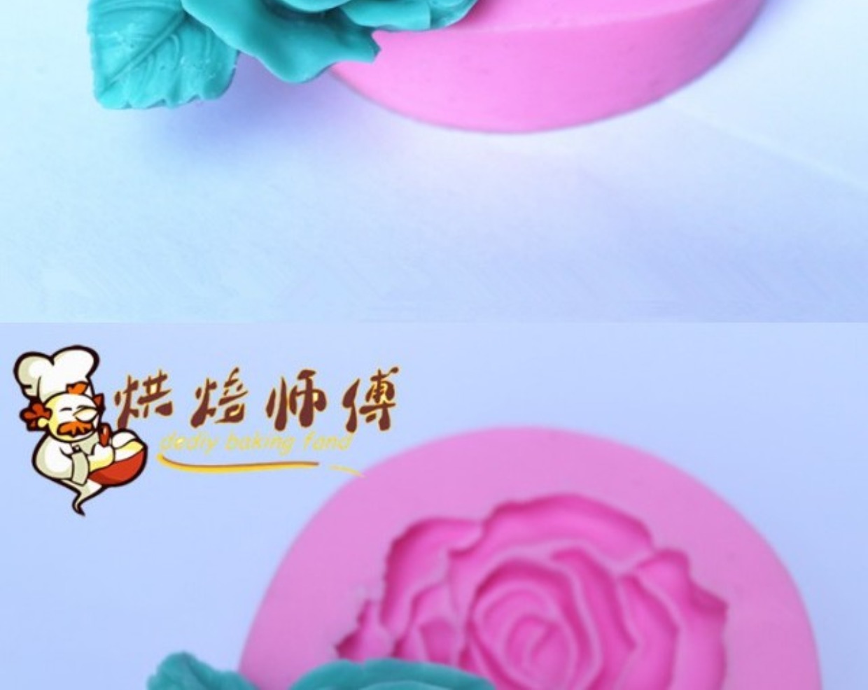 Quà tặng khuôn hoa hồng DIY sô cô la khuôn xà phòng khuôn fondant bánh silicone khuôn handmade xà phòng khuôn A5 khuôn bánh silicon