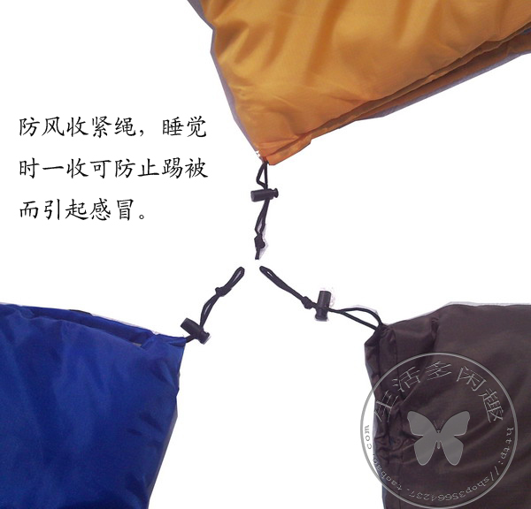 Túi ngủ cotton mùa xuân và mùa thu với miệng kín có thể được đặt lại thành một túi ngủ đôi. Nghỉ trưa khi làm nhiệm vụ cắm trại ngoài trời cắm trại may túi ngủ cho bé