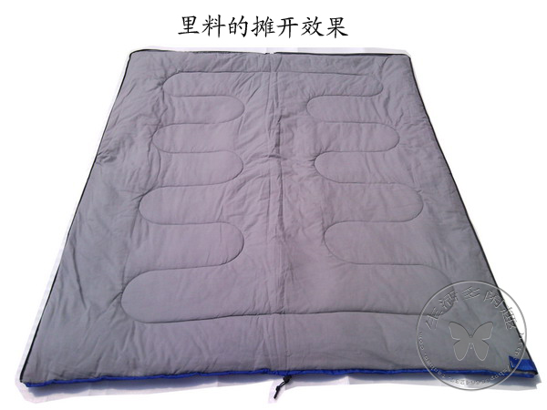 Túi ngủ cotton mùa xuân và mùa thu với miệng kín có thể được đặt lại thành một túi ngủ đôi. Nghỉ trưa khi làm nhiệm vụ cắm trại ngoài trời cắm trại may túi ngủ cho bé