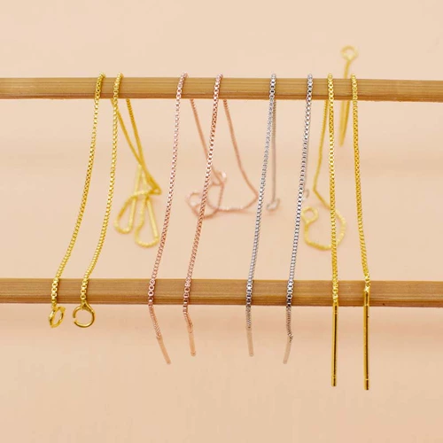 Серьги, ручка ручной работы, платиновый набор материалов с аксессуарами с кисточками, «сделай сам»