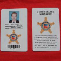 Film and television games Personalized custom entertainment Anime COS card US Secret Service custom animation entertainment card