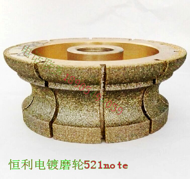 Hengli electroplating grinding wheel Tenglong edge thickened edge 521 knife quartz stone countertop front-end modeling flower line grinding wheel