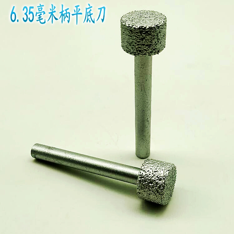 Hengli quartz stone cutter head 6 35 shank repair edge machine brazing patchwork fillet clear bottom Taichung basin clear edge milling cutter