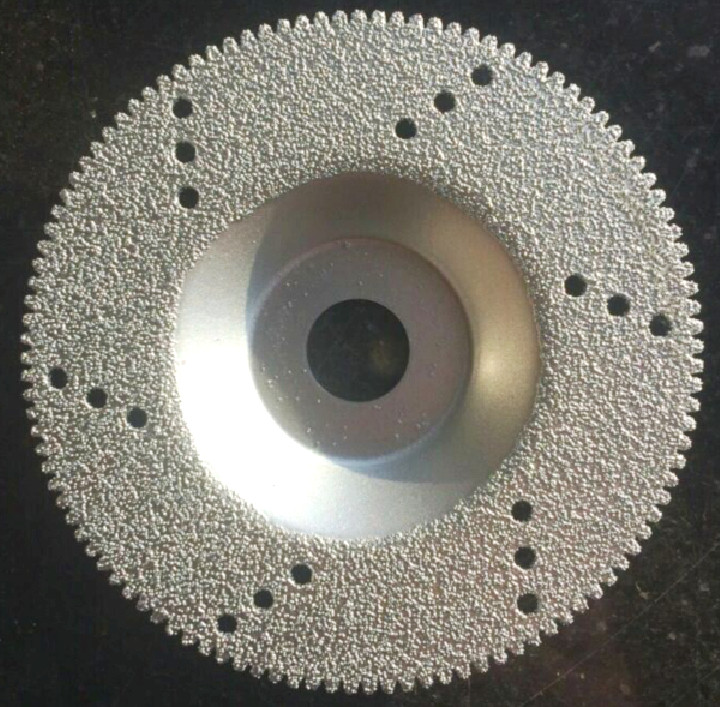 Domestic Hengli brazed diamond toothed bowl grinding piece angle grinder polished quartz stone table seam socket piece