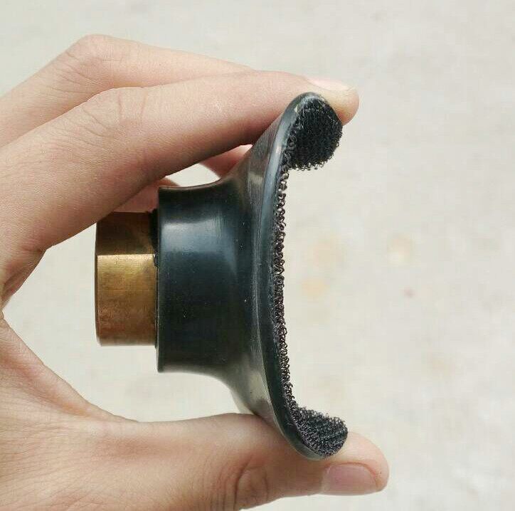 Hengli 16 mm water mill with ultra soft 3 inch water dry grinding sheet sticking head 5 angle mills 10 mm inner holes