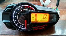 Motorcycle naked car modified LCD instrument speed adjustable speed N1-6 speed oil meter self-test one lap