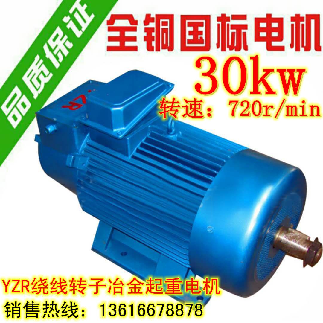 YZR250M1-8 30KW Metallurgical and lifting winding rotor three-phase asynchronous motor AC motor