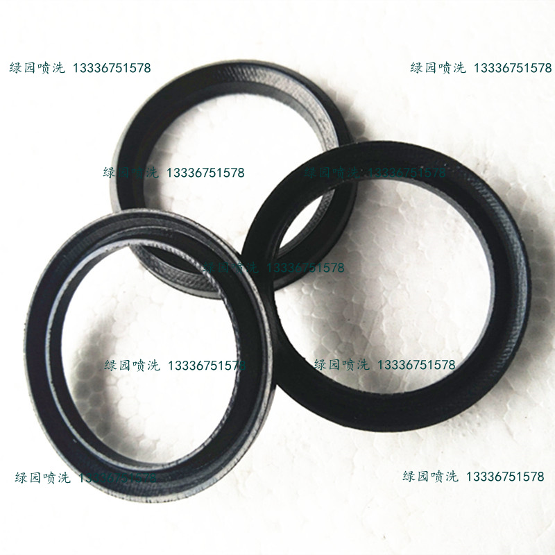 Cream-free triplex plunger pump physical machine 80 120 150 type sealing ring V-type ceramic plunger clip cloth water seal