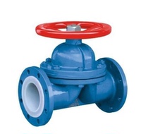 Meike direct sales cast steel fluorine lined diaphragm valve G41F46-10C DN40 complete specifications special sale