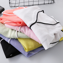 Children Ice Silk Sunscreen Girls Knit Cardiys 2022 New Summer Baby Air Conditioning Clothes Ultra Slim