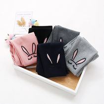 Girl Beats Bottom Pants Spring Autumn 2022 New Children Small Leggings Pants Body External Wear Little Girl Long Pants Pure Cotton