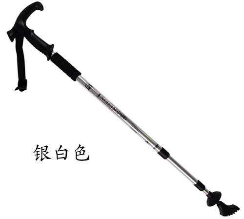 Jungle Leopard cong T-xử lý 3 phần cực trekking Hợp kim nhôm 6061 Còng tay đa chức năng đi bộ đi bộ - Gậy / gậy gậy leo núi đa năng