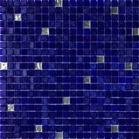 Синяя мозаика, 15mm, 20 шт