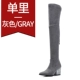 Giày cao đến đầu gối, giày cao gót nữ cao gót 2019 mùa thu và mùa đông mới - Giày ống giày boot nữ cổ thấp hàng hiệu