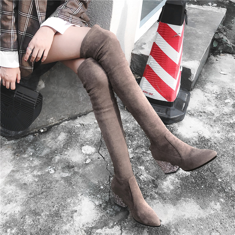 Bottes hiver pour femme en TPR  - Ref 3248308 Image 1