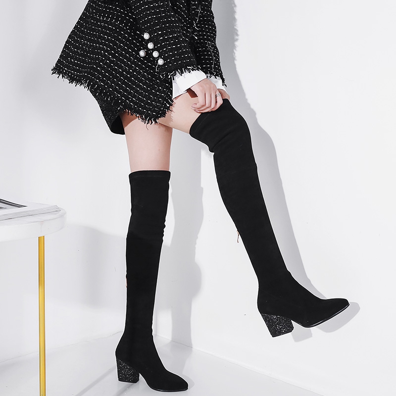 Bottes hiver pour femme en TPR  - Ref 3248308 Image 3