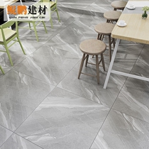 Imitation ancient rice yellow grey cement brick 600x600 Living room Restaurant Courtyard Balcony Outdoor Non-slip Abrasion Resistant Floor Brick