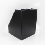 Business Creative Leather Three -Layer File Seat/Frame/Frame Three -Row File Classification и сортировка настройки хранения