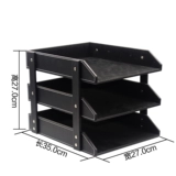 Creative DIY Cortex Three -Layer File File File Disk Office Three -Conconded File Bar Three Row File Seat Office Office