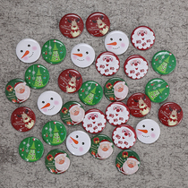 Christmas small gifts Santa Claus badge childrens Christmas snowman badge commemorative badge micro-business push small gifts