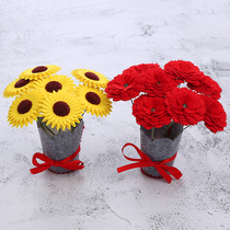 Teachers Day non-woven potted childrens hand-made creative cloth festival kindergarten hand-simulated DIY potted plants