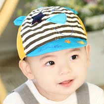 Baby Boy Hat 3-6-12 Months 1-2 Year Old Baby Duck Tongue Cap Mesh Hat Sunhat Spring Autumn Season