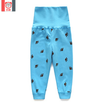 Child pure cotton sweatpants with pants for newborn cotton pants newborn cotton pants spring autumn high waist trousers baby pants 1002