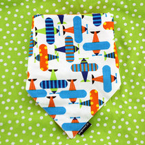 Korean childrens headscarf triangle scarf bib baby scarf double-layer baby saliva towel triangle 0013