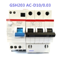 Original ABB leakage protector D type leakage air open GSH203-D10 D16 D20 false one penalty ten